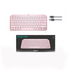Teclado sem fio Logitech MX Keys Mini rosa - 920-010507