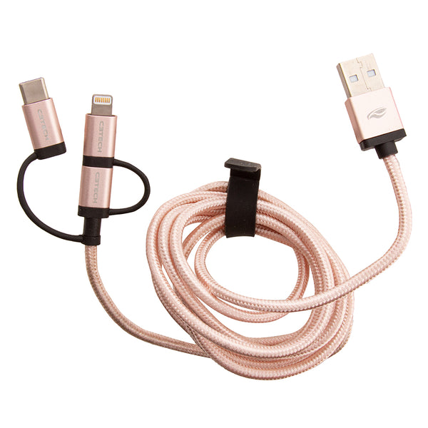 Cabo USB 3 em 1 CB-3000PK C3tech