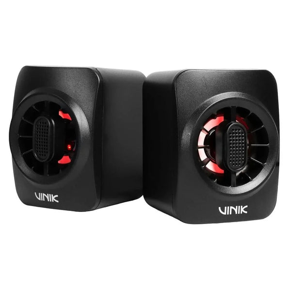Caixa de Som Gamer Vinik Eclipse 2.0 6W LED Rainbow