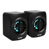 Caixa de Som Gamer Vinik Eclipse 2.0 6W LED Rainbow