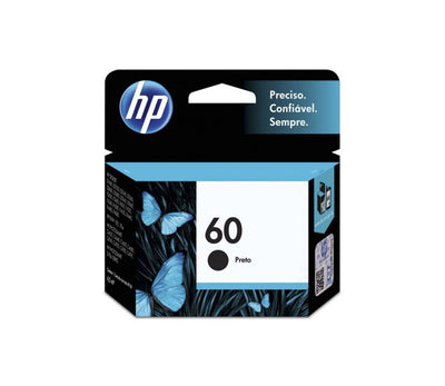 Cartucho HP 60 Preto (CC640WB) 4,5ML