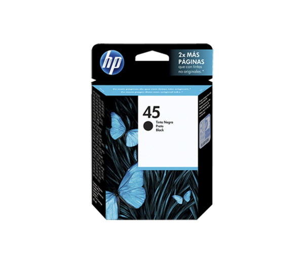 Cartucho de Tinta 51645AL 45 Standard Preto - HP