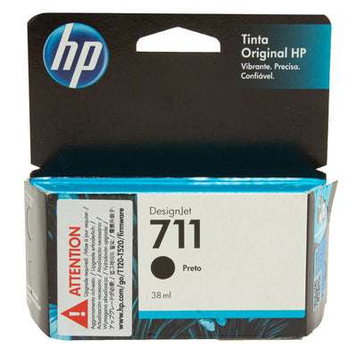 Cartucho HP (711) CZ129AB Preto