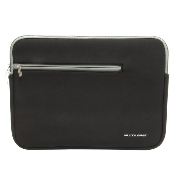 Case Neoprene Para Notebook Até 14” Preto e Cinza Multilaser