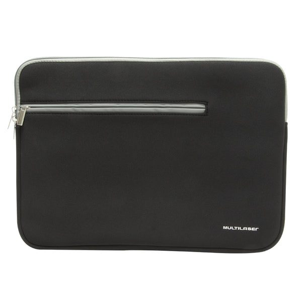 Case Neoprene Para Notebook Até 15.6” Preto e Cinza Multilaser