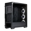 Gabinete Gamer Cooler Master MasterBox 520 Mesh ATX ARGB Vidro
