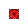 Cooler para gabinete Evolut gamer Polar Wind vermelho