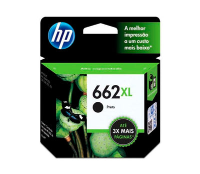 Cartucho de Tinta 662XL Preto - HP