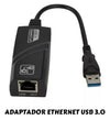 ADAPTADOR DE REDE PLUSCABLE GIGABIT RJ-45/USB 3.0  - ADP-USBLAN10