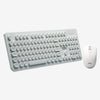 Kit Teclado e Mouse sem fio Oex TM410 branco - 48.7216