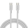 Cabo USB-C para USB-C PCYes 1 Metro Branco 60W PUCB-01