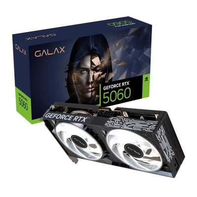 Placa de Vídeo Galax GeForce RTX 5060 8GB GDDR7 1-Click