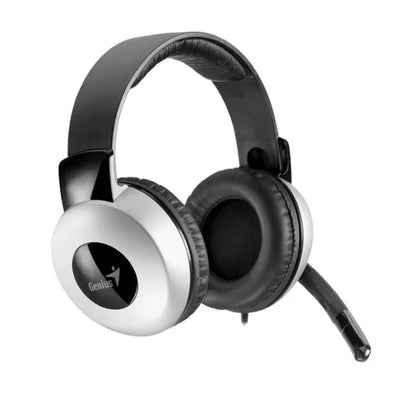 Fone de Ouvido c/ Microfone Genius HS-05A Deluxe Prata