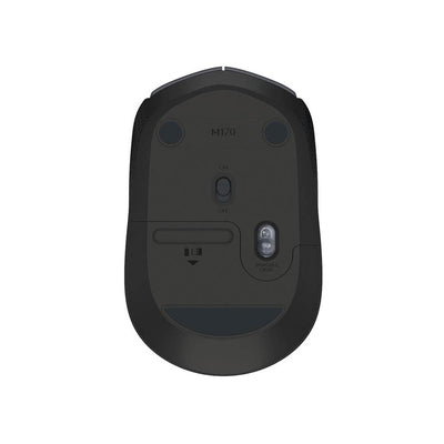 Mouse Logitech sem fio M170 vermelho