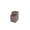 Conjunto organize sua pia Coza Single 4 peças warm gray