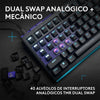 Teclado Gamer Logitech G512 X75 Dual Swap Magnético/Mecânico RGB
