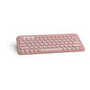 Teclado sem fio Logitech Pebble Keys 2 K380s - rosa