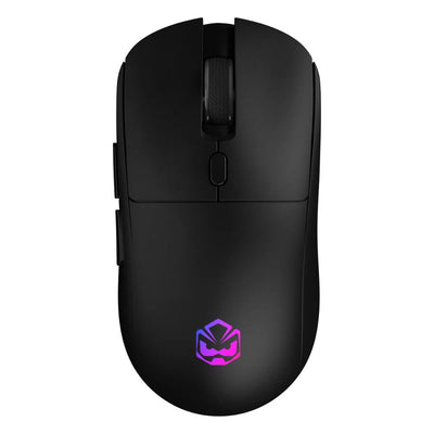 Mouse Gamer Sem Fio PCYes Basaran Stealth Black Vulcan 10000 DPI