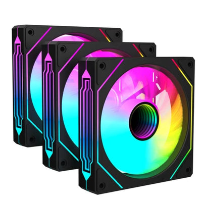 KIT COOLER FAN RGB 3 UNIDADES REDRAGON 120MM GC-F015