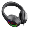 Headset Gamer T-Dagger Caspian RGB 40mm Preto T-RGH211