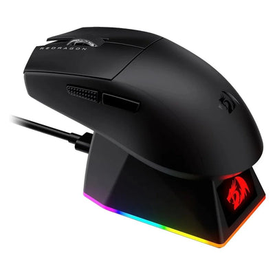 MOUSE GAMER REDRAGON  K1NG ULTRA C/ BASE DE CARREGAMENTO M999