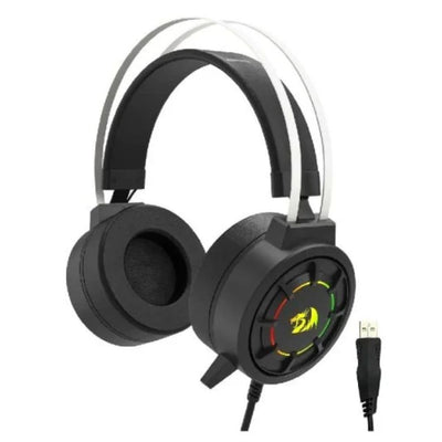 Headset Gamer Redragon Grandel H314 RGB USB 40mm Preto