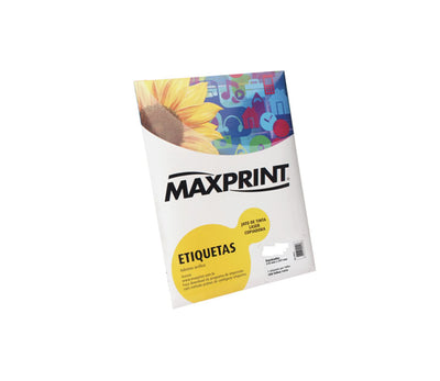 Etiqueta 1 Carreira  89X36 Maxprint 435791-5