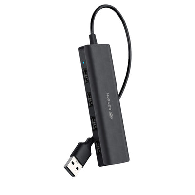 Hub C3tech USB 2.0 HU-230BK 4 portas
