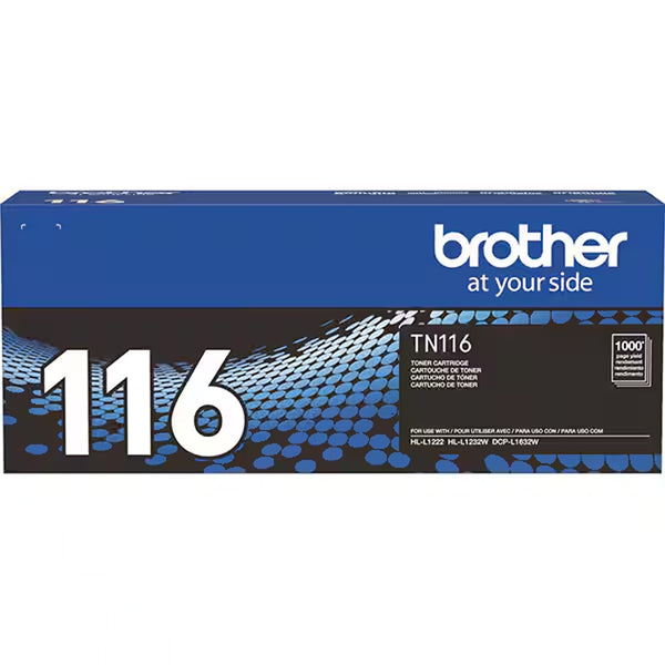Toner TN116BR preto Brother