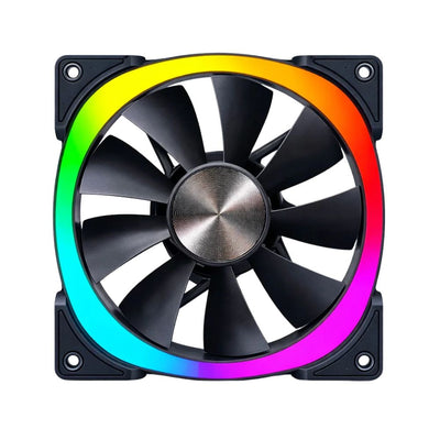 Cooler para gabinete Round5 Jetta FW Black ARGB 120mm PWM