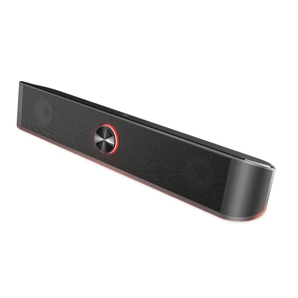 Soundbar Trust GXT 620 Axon RGB USB P2 3,5mm 12W preta