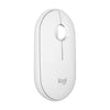 Mouse sem fio Logitech Pebble Mouse 2 M350s, branco- 910-007