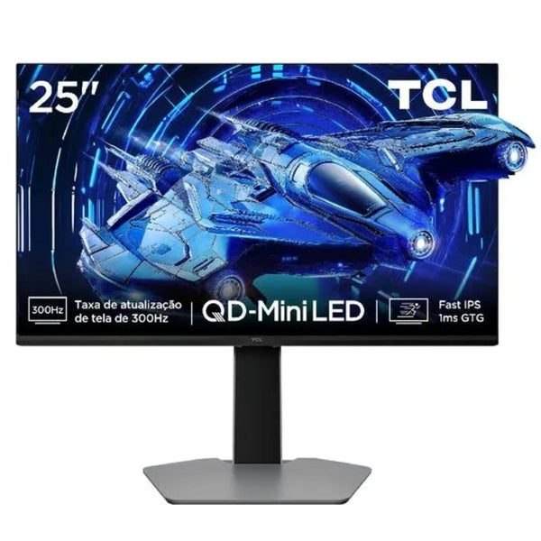 Monitor Gamer TCL 25" 25G64 QD-Mini LED 300Hz FHD HDR600