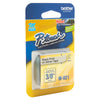 Fita Brother M921 para Etiquetadora Preto/Prata 9mm