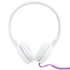 Fone de ouvido dobrável com microfone HP H2800 roxo