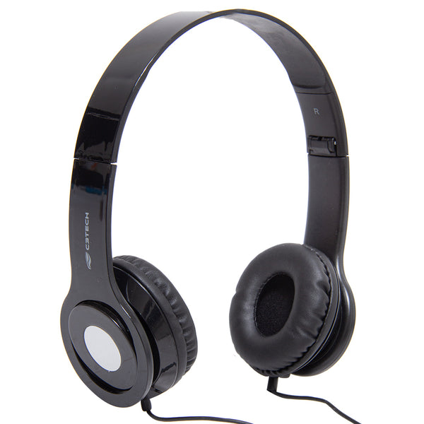 Fone de Ouvido com Microfone PH-100 Preto - C3TECH