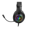 FONE DE OUVIDO HEADSET REDRAGON GAMER HYLAS H260RGB PRETO