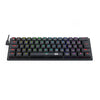 Teclado mecanico gamer Redragon switch marrom Anivia K614