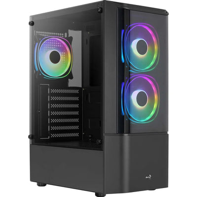 Gabinete Gamer Aerocool Quantum V2 Preto