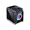 GABINETE PCYES CUBO ALPHA PRETO RGB- ALPTRGB2FCV