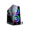 GABINETE MID-TOWER PCYES SOLARIS PRETO - SOLPTRGB2FV