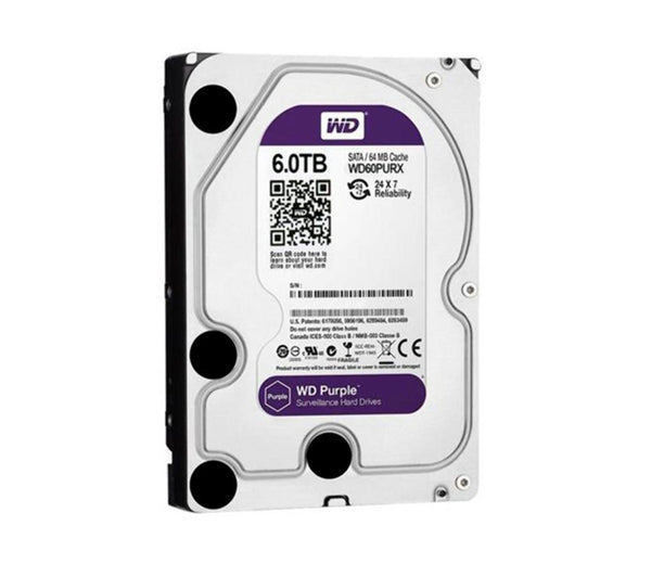 HD 6 tb Wester Digital Sata purple WD60PURX/WD63PURZ