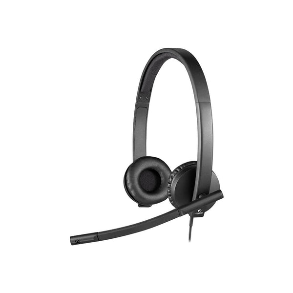 Fone de ouvido com mircofone Logitech H570E stereo USB