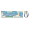 KIT GAMER REDRAGON TECLADO/MOUSE BS-8772 AZUL E CREME