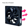 Kit Cooler 3 Unidades Round5 + Controladora para Gabinete Nordwin