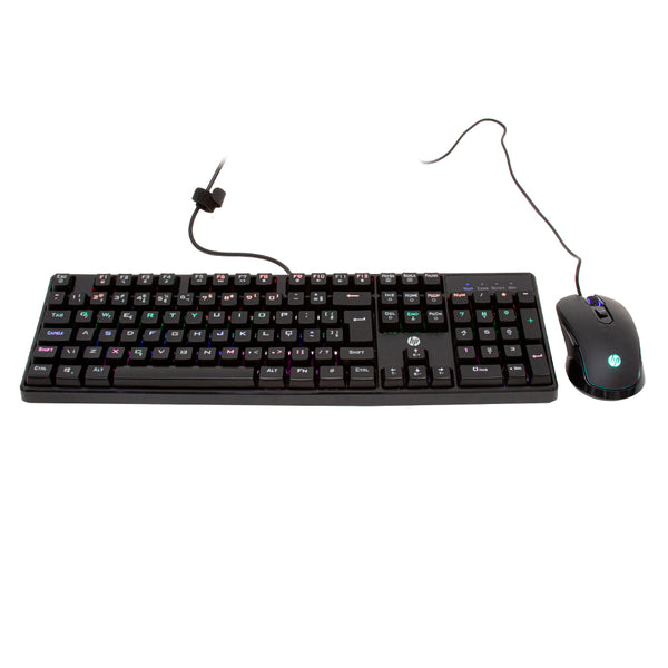 KIT Teclado e Mouse Gamer HP GM200