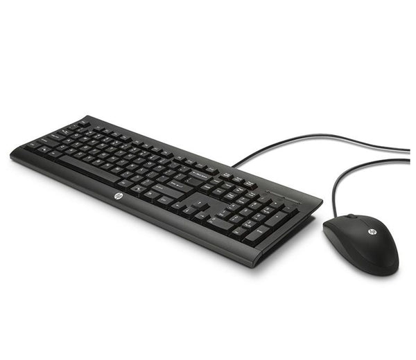 KIT TECLADO E MOUSE USB HP C2500 PRETO
