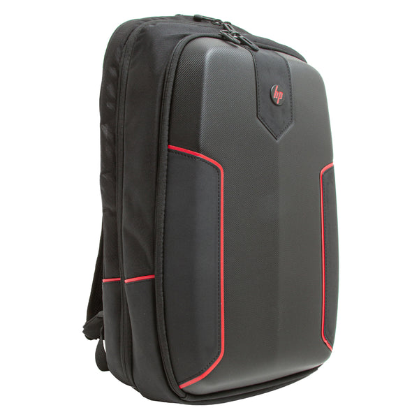 Mochila Gamer para Notebook 15.6” HP 3EJ61LA Preta e Vermelha