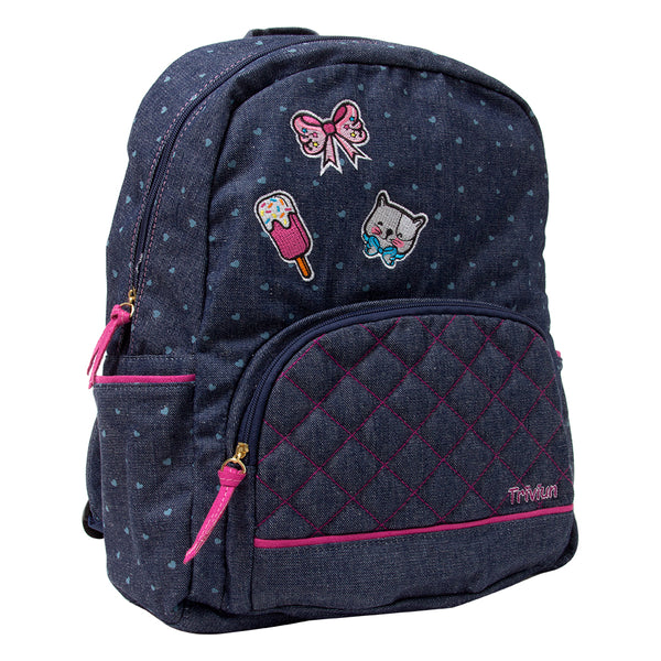 Mochila para notebook 14,1" Triviun 13108 Jeans Blue