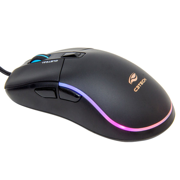 Mouse Gamer C3Tech Quetzal MG-510BK